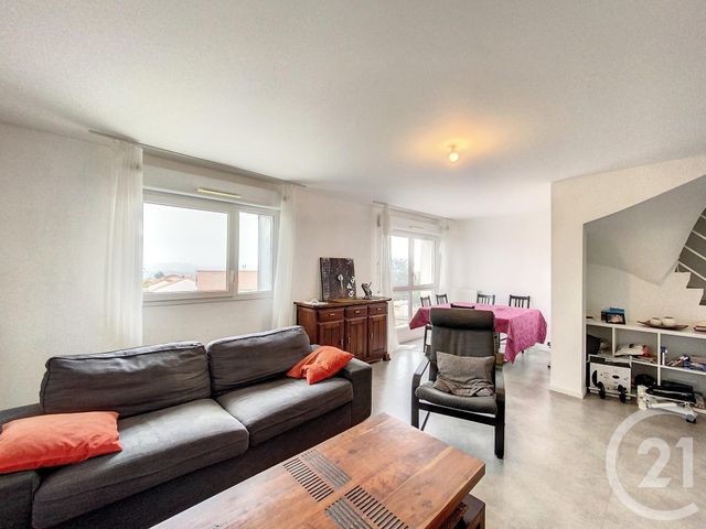 Appartement Duplex à louer - 4 pièces - 89.27 m2 - COURNON D AUVERGNE - 63 - AUVERGNE - Century 21 Gervillié Immobilier