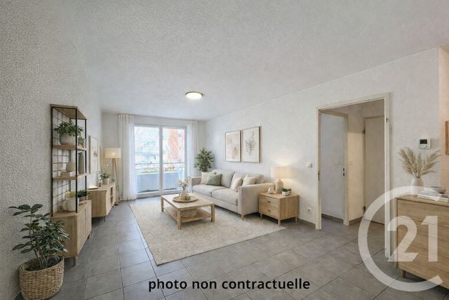 Appartement F2 à louer - 2 pièces - 41.45 m2 - COURNON D AUVERGNE - 63 - AUVERGNE - Century 21 Gervillié Immobilier