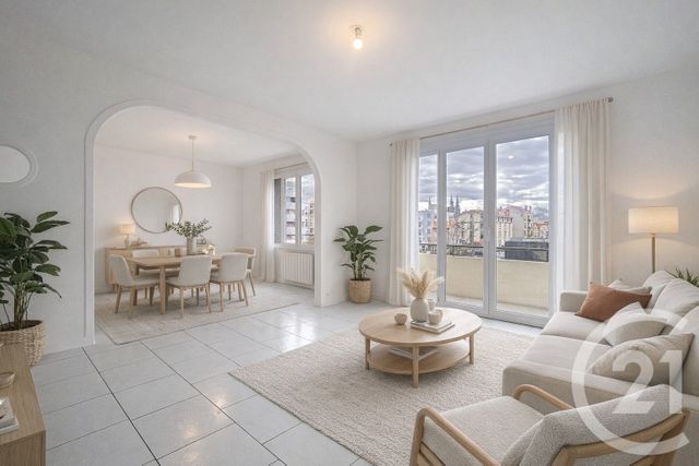 Appartement F3 à louer - 3 pièces - 68.32 m2 - CLERMONT FERRAND - 63 - AUVERGNE - Century 21 Gervillié Immobilier