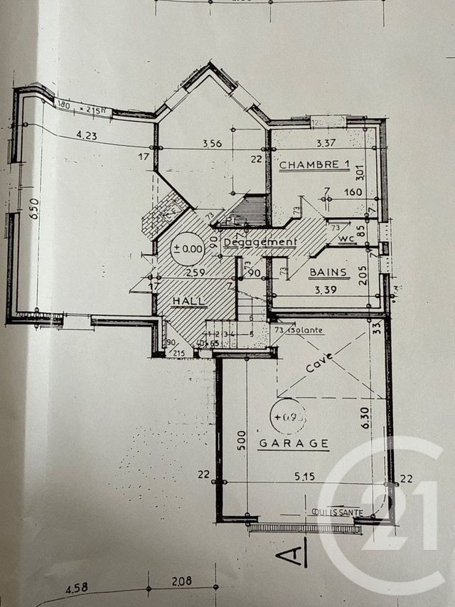 maison à vendre - 5 pièces - 123.0 m2 - CHAURIAT - 63 - AUVERGNE - Century 21 Gervillié Immobilier