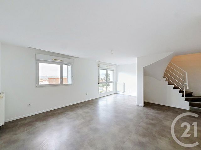 Appartement Duplex à louer - 4 pièces - 89.27 m2 - COURNON D AUVERGNE - 63 - AUVERGNE - Century 21 Gervillié Immobilier